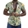 3D Personalized Printing T-shirt Summer Loose Short Sleeve Lapel Shirt Casual Streetwear Clothing For Men - Image 9