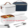 Car Mounted Household Stainless Steel Heating Lunch Box - Image 10